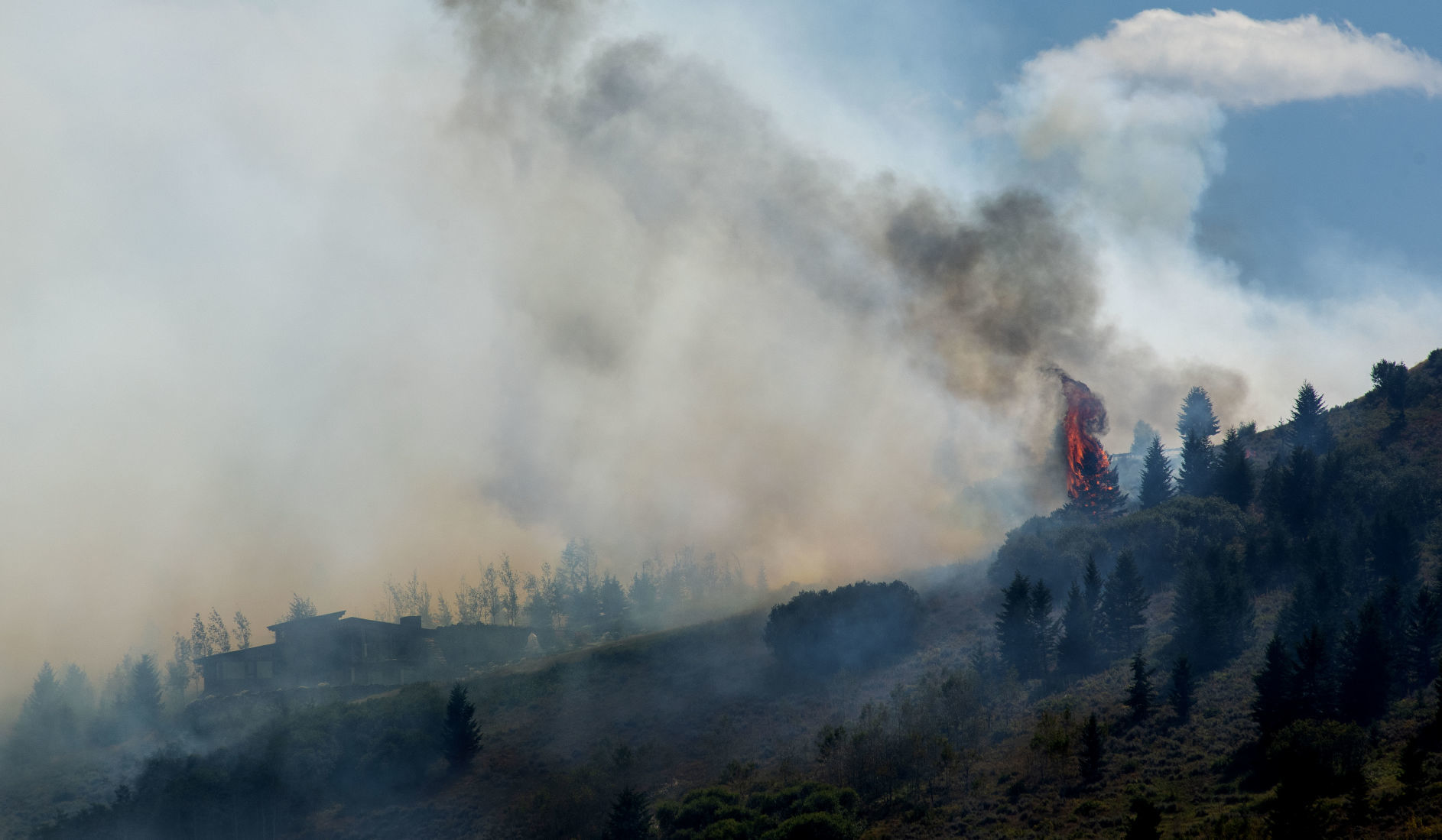 Saddle Butte Fire